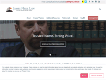 Tablet Screenshot of jamesnolllaw.com